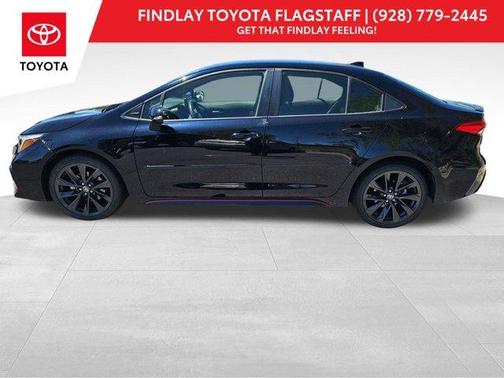 Midnight Black Metallic 2023 Toyota Corolla Hybrid SE