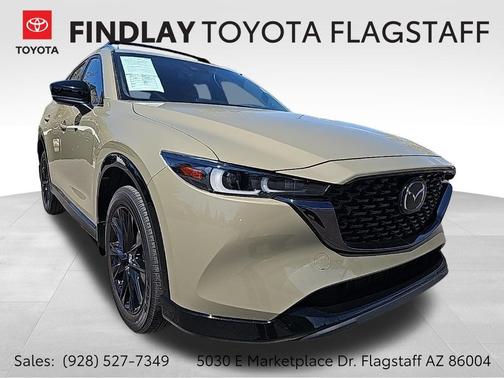 Zircon Sand Metallic 2024 Mazda CX-5 2.5 Carbon Turbo