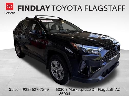 Midnight Black Metallic 2024 Toyota RAV4 Hybrid XLE