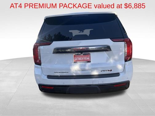 Summit White 2021 GMC Yukon 4WD AT4