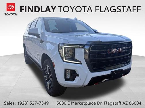 Summit White 2021 GMC Yukon 4WD AT4