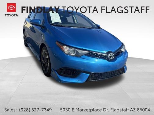 Electric Storm Blue 2018 Toyota Corolla iM Base