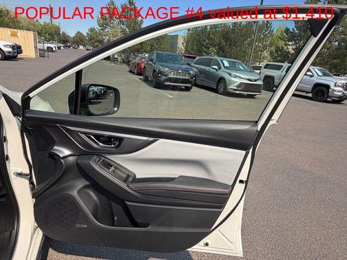 Crystal White Pearl 2023 Subaru Crosstrek Limited
