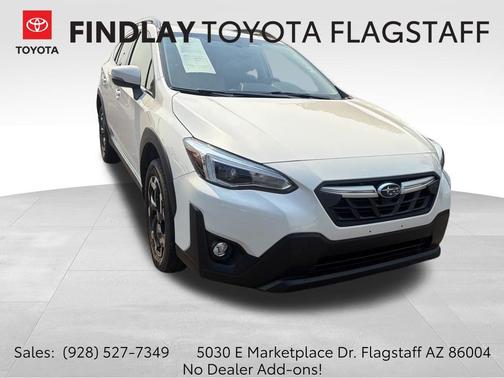 Crystal White Pearl 2023 Subaru Crosstrek Limited