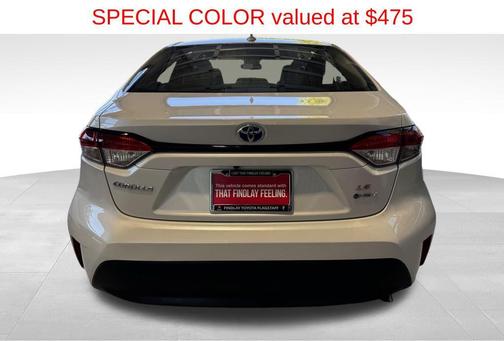 Wind Chill Pearl 2025 Toyota Corolla Hybrid LE