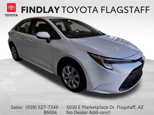Wind Chill Pearl 2025 Toyota Corolla Hybrid LE