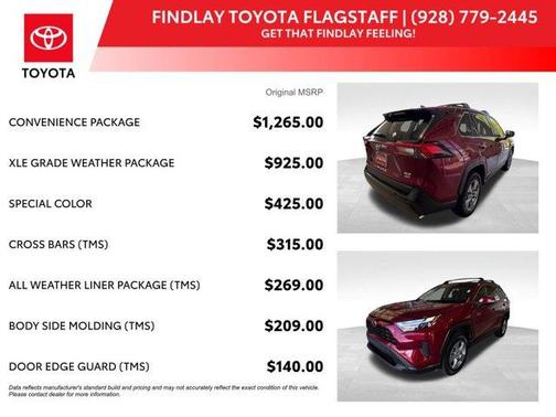 Ruby Flare Pearl 2022 Toyota RAV4 XLE