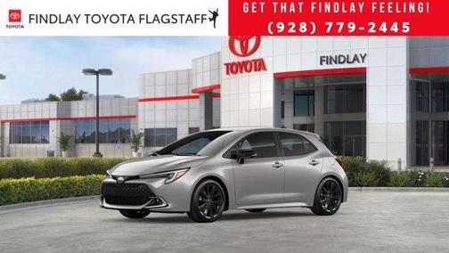 Classic Silver Metallic 2026 Toyota Corolla Hatchback XSE