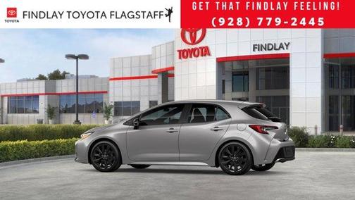 Classic Silver Metallic 2026 Toyota Corolla Hatchback XSE