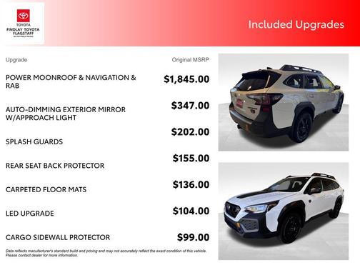 Crystal White Pearl 2025 Subaru Outback Wilderness