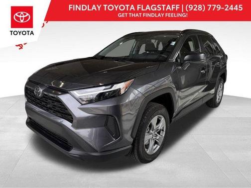 Magnetic Gray Metallic 2025 Toyota RAV4 Hybrid LE