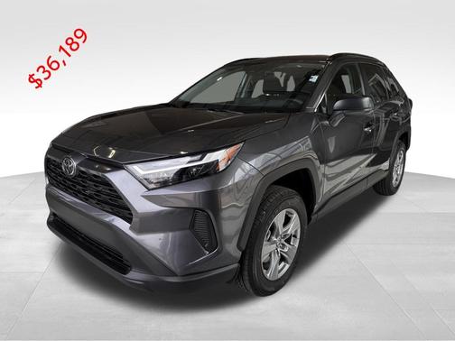 Magnetic Gray Metallic 2025 Toyota RAV4 Hybrid LE
