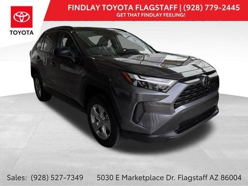 Magnetic Gray Metallic 2025 Toyota RAV4 Hybrid LE