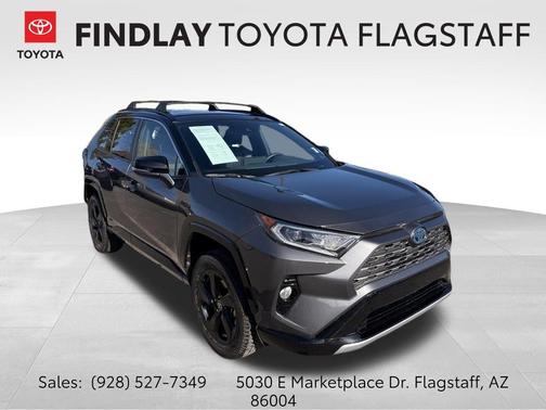 Magnetic Gray Metallic 2021 Toyota RAV4 Hybrid XSE