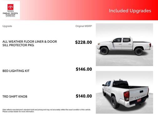 Super White 2020 Toyota Tacoma SR