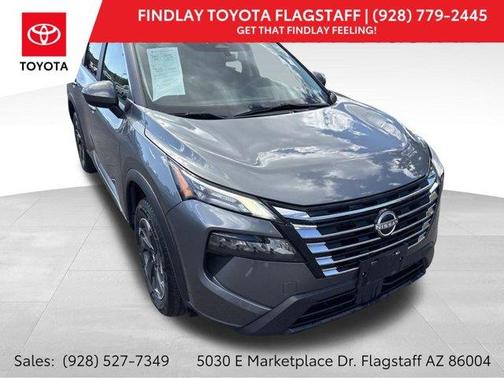 Gun Metallic 2024 Nissan Rogue SV