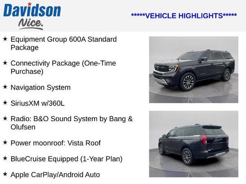 DARK MATTER GREY METALLIC 2025 Ford Expedition PLATINUM