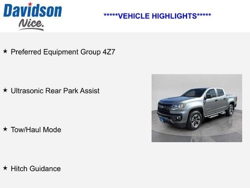 2022 Chevrolet Colorado Z71