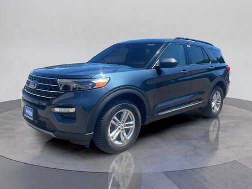STONE BLUE METALLIC 2023 Ford Explorer XLT
