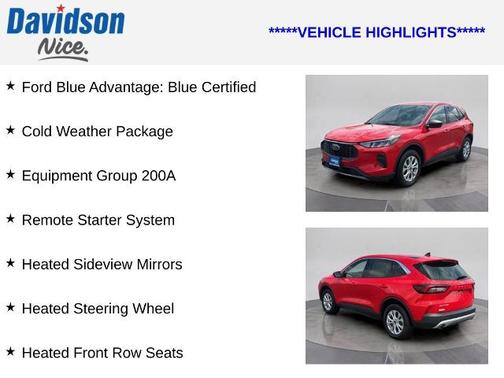 RACE RED 2024 Ford Escape ACTIVE