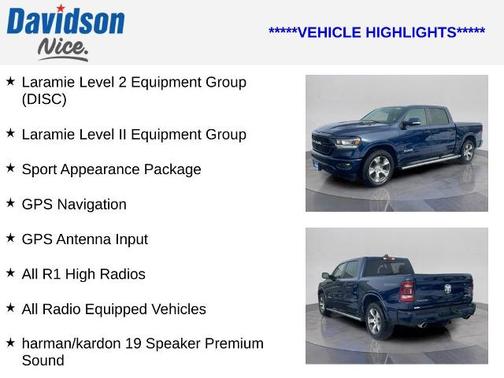 2022 RAM 1500 LARAMIE