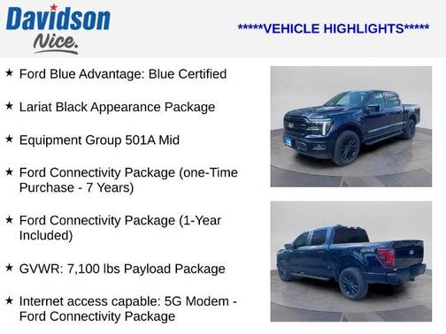 ANTIMATTER BLUE METALLIC 2026 Ford F-150 LARIAT