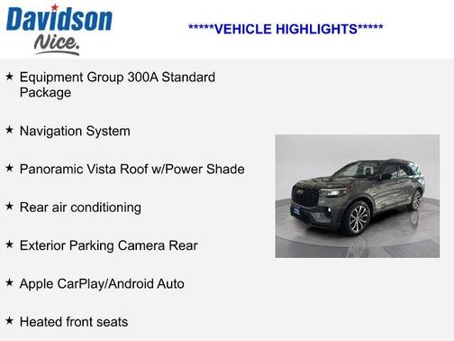 2025 Ford Explorer ST-LINE