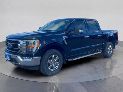 AGATE BLACK METALLIC 2022 Ford F-150 XLT