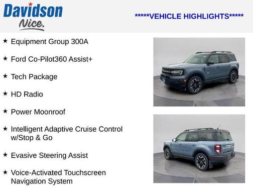 2024 Ford Bronco Sport OUTER BANKS