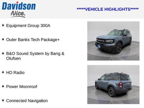 2025 Ford Bronco Sport OUTER BANKS