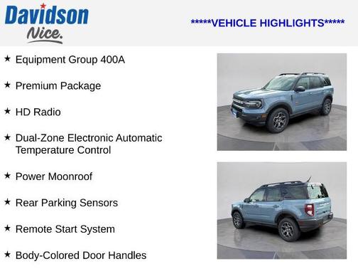 2022 Ford Bronco Sport BADLANDS