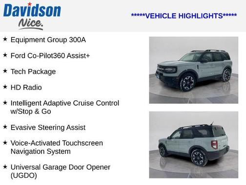 2024 Ford Bronco Sport OUTER BANKS