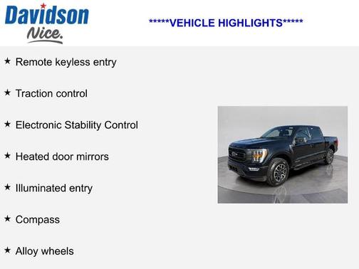AGATE BLACK METALLIC 2023 Ford F-150 XLT