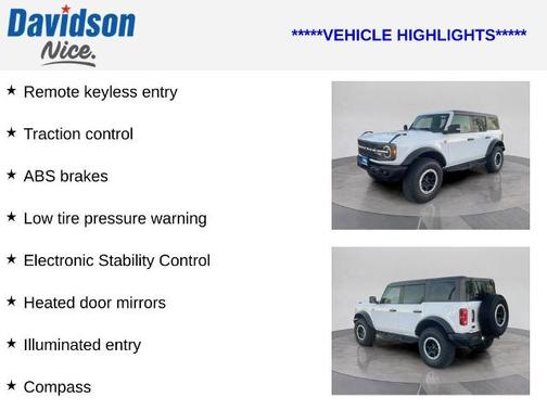 2023 Ford Bronco BADLANDS