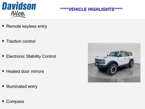 2023 Ford Bronco BADLANDS