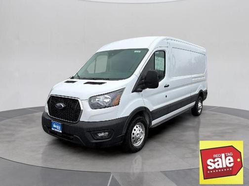 OXFORD WHITE 2024 Ford Transit-350 148 WB MEDIUM ROOF CARGO