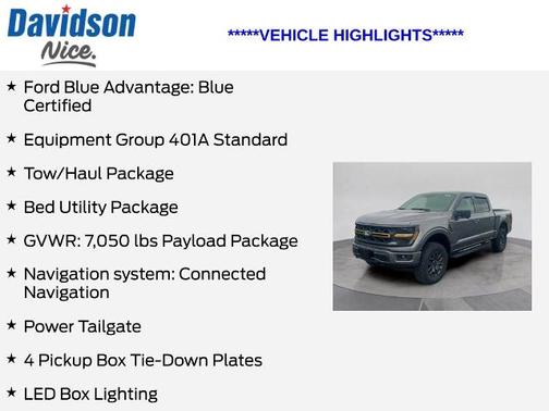 CARBONIZED GREY METALLIC 2025 Ford F-150 TREMOR