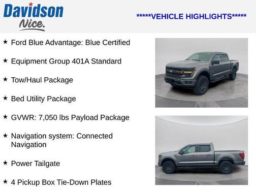 CARBONIZED GREY METALLIC 2025 Ford F-150 TREMOR