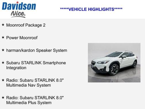 2022 Subaru Crosstrek LIMITED