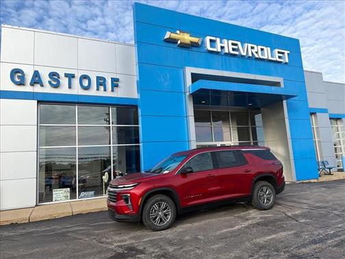Radiant Red 2026 Chevrolet Traverse LT