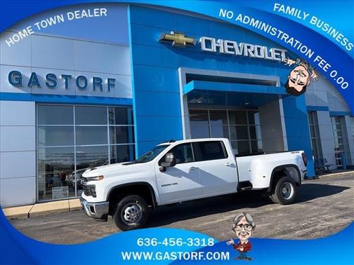 Summit White 2026 Chevrolet Silverado 3500 LT