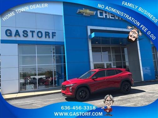 Red 2026 Chevrolet Trax LT