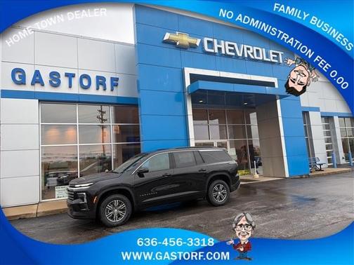 Mosaic Black Metallic 2026 Chevrolet Traverse LT