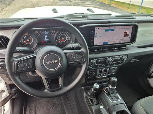 Bright White Clearcoat 2025 Jeep Wrangler Sport