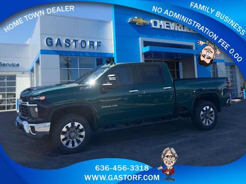 Woodland Green 2026 Chevrolet Silverado 2500 LT
