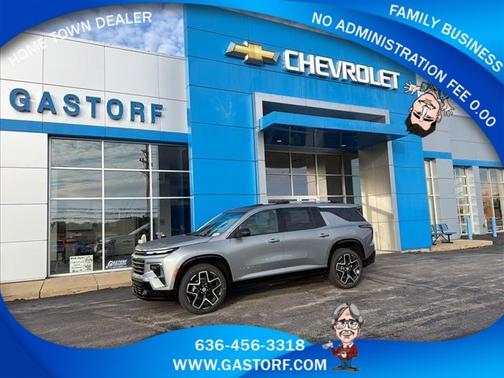 Sterling Gray Metallic 2026 Chevrolet Traverse High Country
