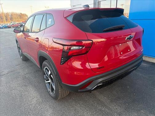 Red 2026 Chevrolet Trax 1RS