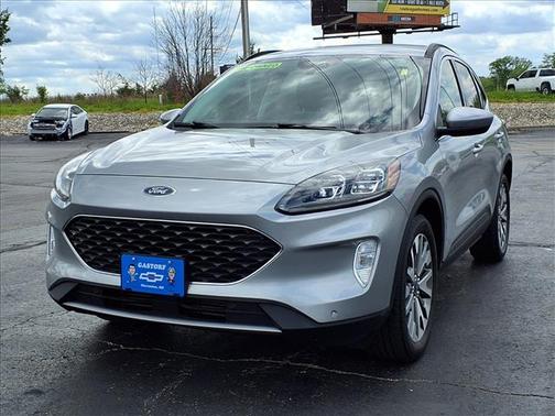 Silver 2022 Ford Escape Titanium