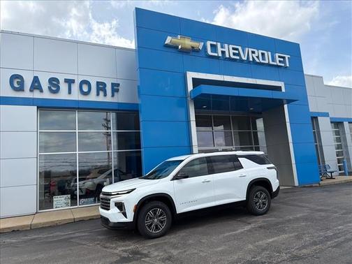 Summit White 2026 Chevrolet Traverse LT