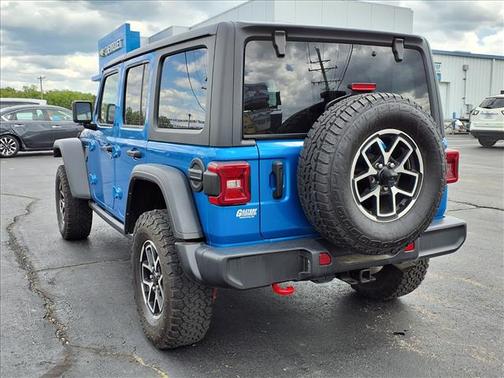 Hydro Blue Pearl 2024 Jeep Wrangler Rubicon